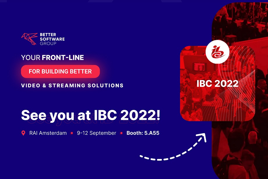 Scheduele a meeting with our team at IBC 2022