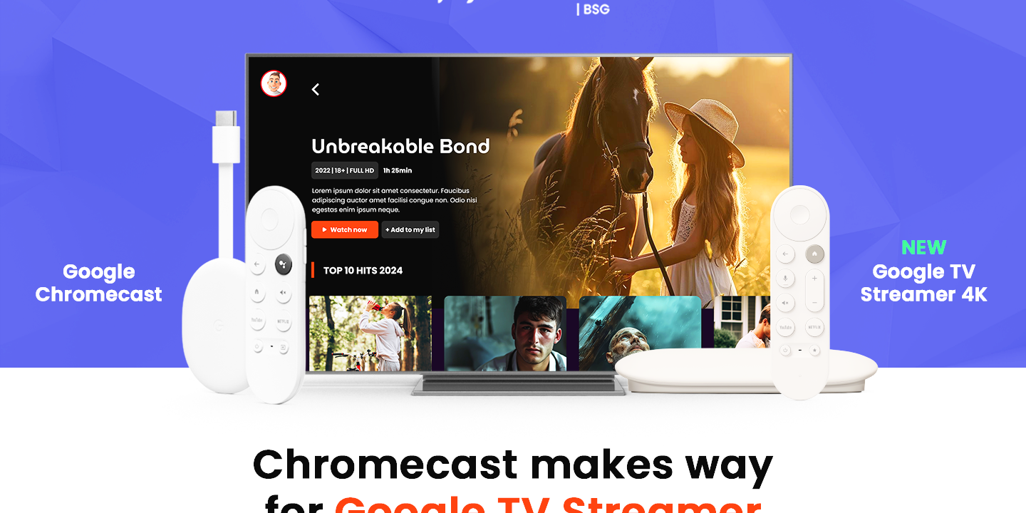 google tv streamer replaces chromecast